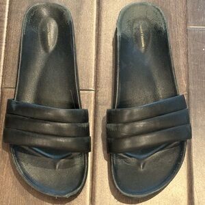 Beatrice Valenzuela Black Monocolor Sandalia